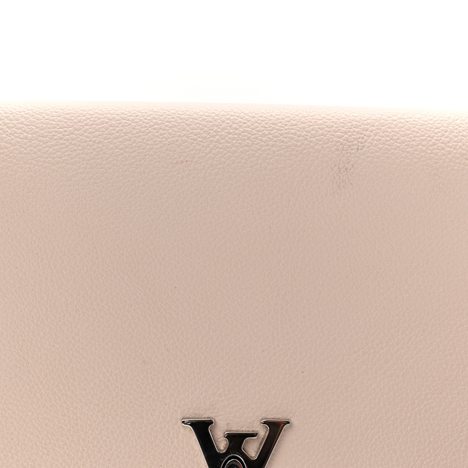 Soft Calfskin My Lockme Pochette Rose Silk Quartz