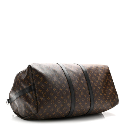 Monogram Macassar Keepall Bandouliere 55