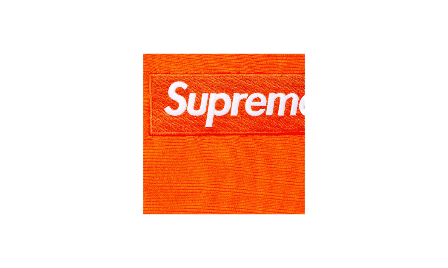 Box Logo Hooded Sweatshirt "FW24 Dark Orange" SU929