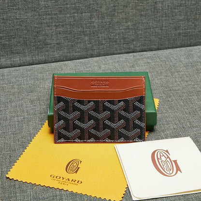 Goyard Saint-Sulpice Card Wallet In Goyardine Canvas ✨