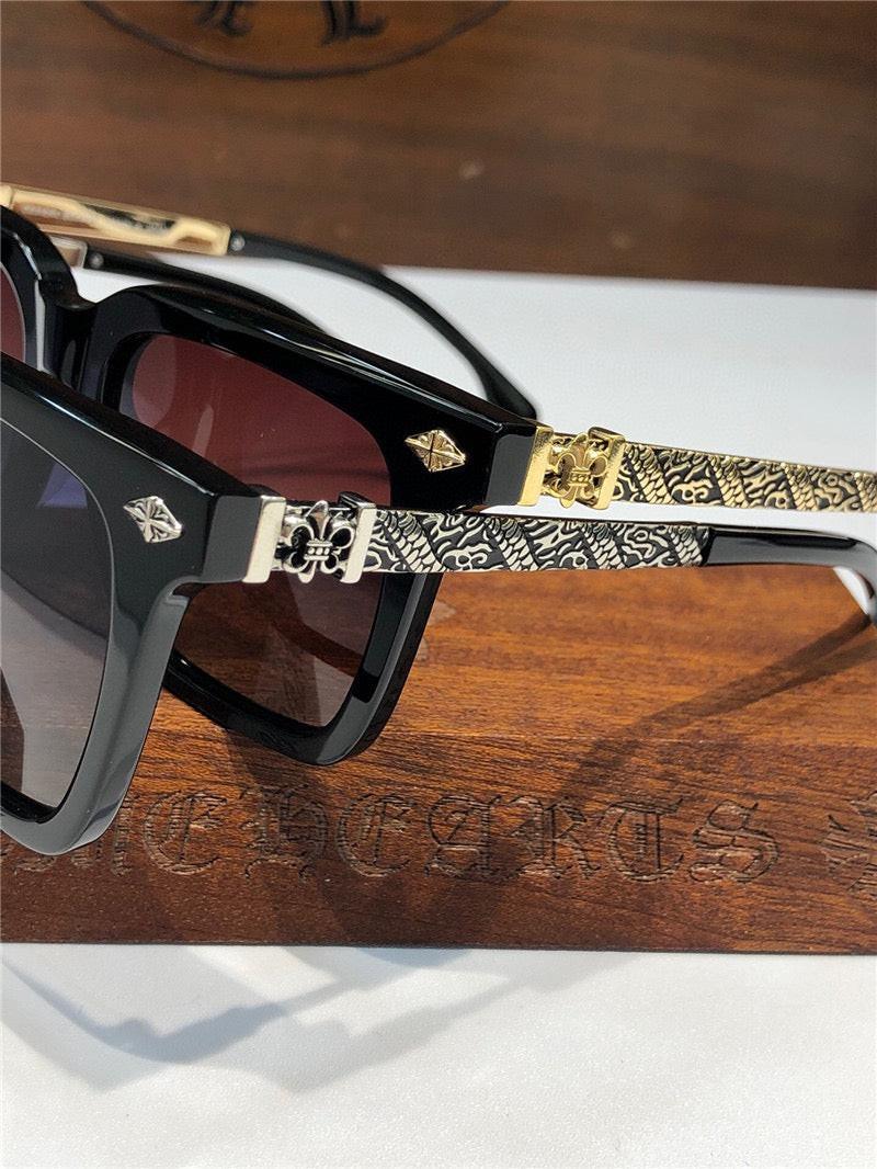 Chrome Hearts 8271 square-frame tinted sunglasses⚜️