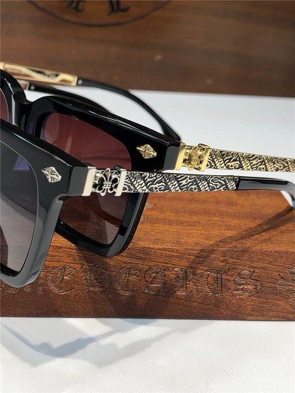 Chrome Hearts 8271 square-frame tinted sunglasses⚜️