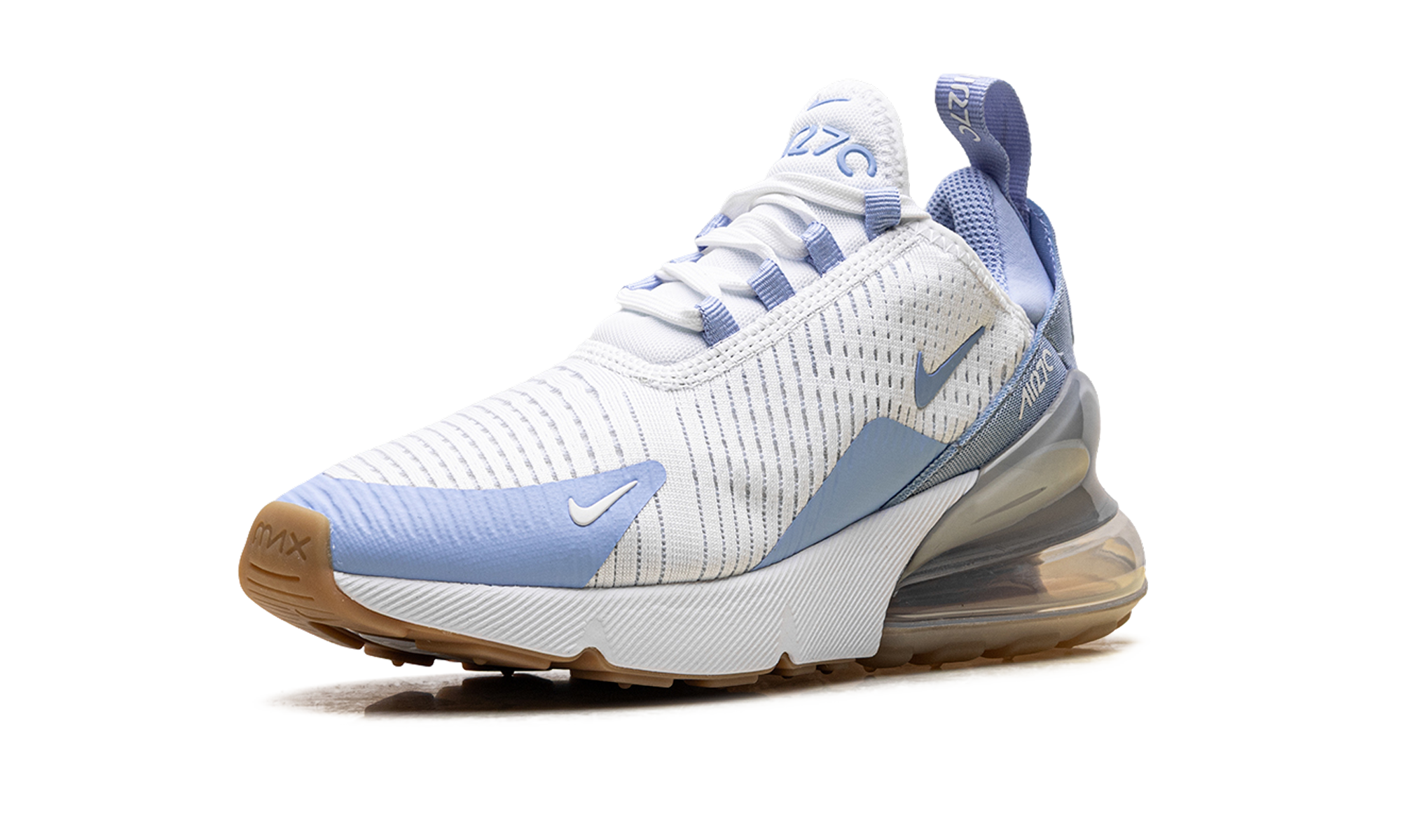 Air Max 270 WMNS "White Blue Tint Gum Light Brown Aluminum" HJ3222 103