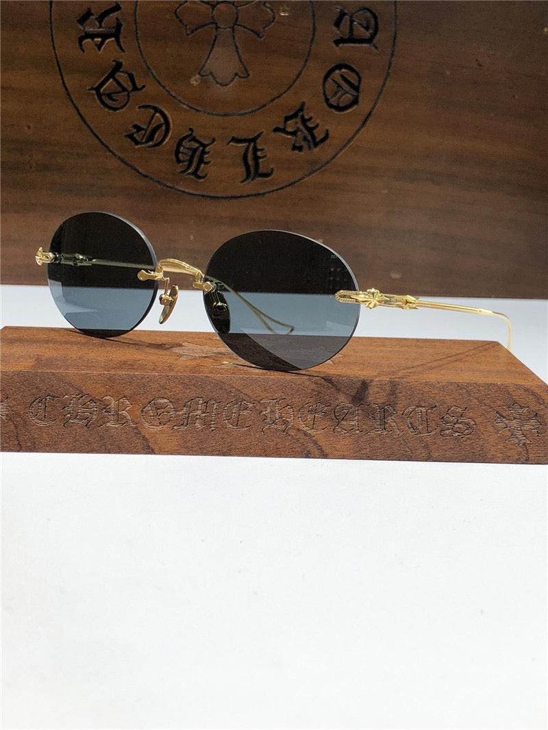 Chrome Hearts SINNERGASM oval round tinted Sunglasses✨