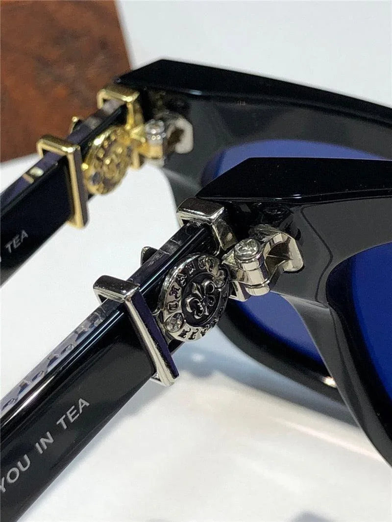 Chrome Hearts Polarized SEE YOU IN TEA Zeiss Lenses Men's Sunglasses ⚜️