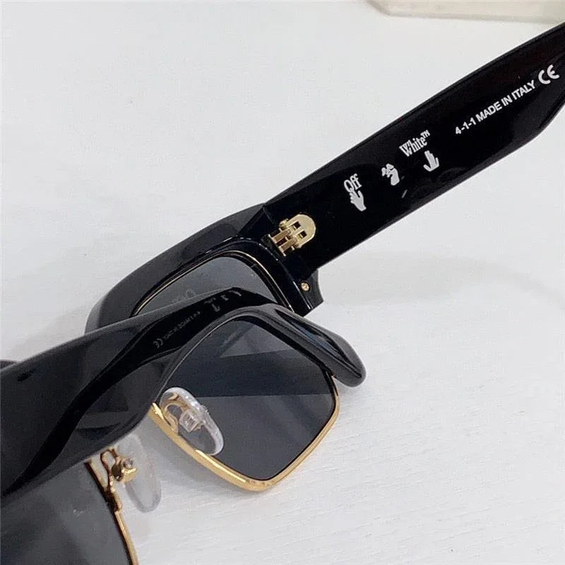 OFF-WHITE! WASHINGTON OERI024 1007 52 UNISEX Sunglasses ✨