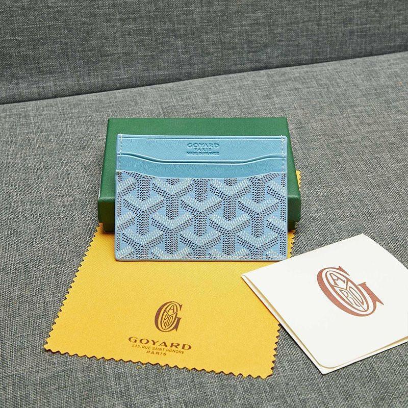 Goyard Saint-Sulpice Card Wallet In Goyardine Canvas ✨