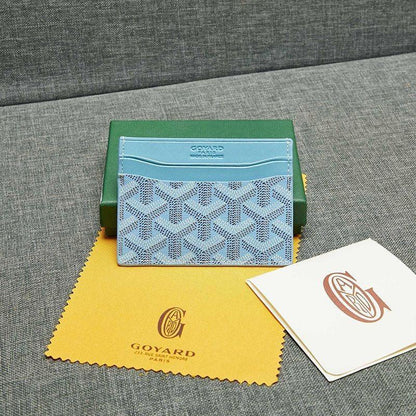 Goyard Saint-Sulpice Card Wallet In Goyardine Canvas ✨