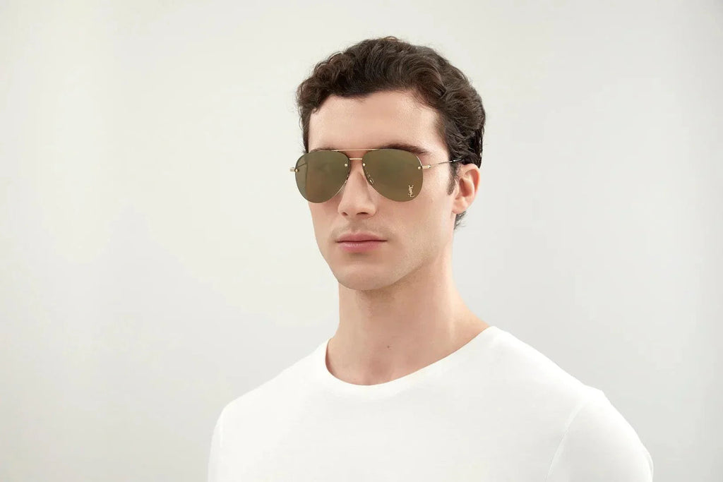 YSL Saint Laurent 11M Classic Sun Aviator Unisex Sunglasses ✨