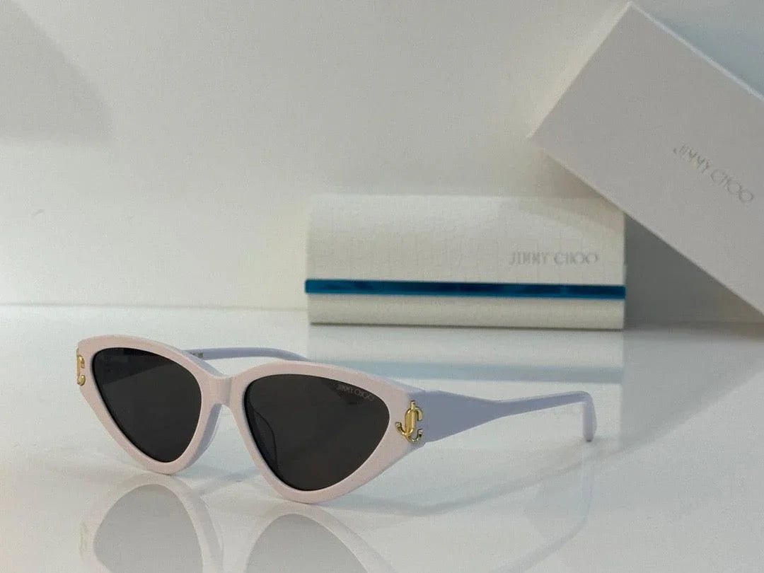 2024 Jimmy Choo JC5019 Cat Eye Sunglasses with Glitter women's ✨