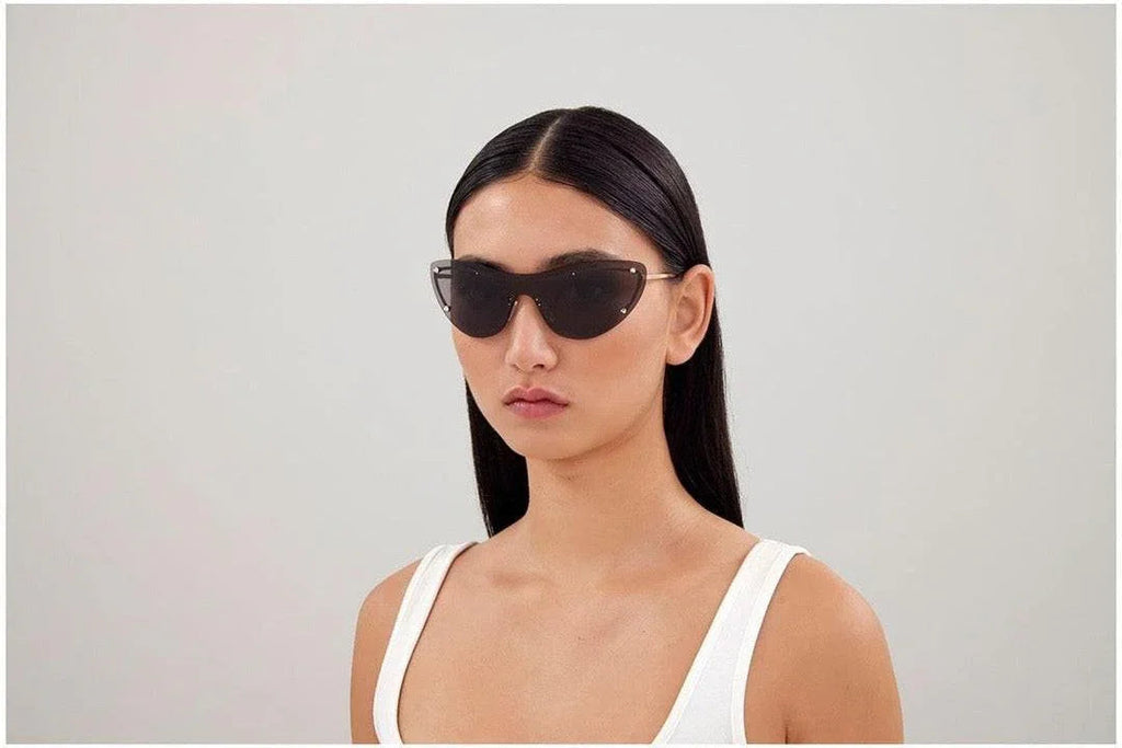 Alexander McQueen AM0413S 005 Sunglasses Women's 💀