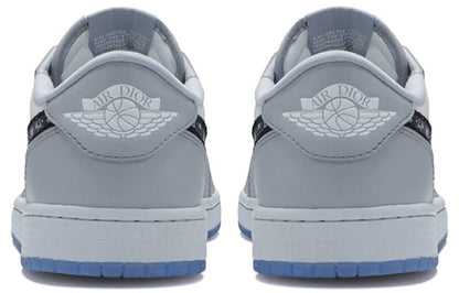 Air Jordan 1 Low x Dior ‘White Grey’