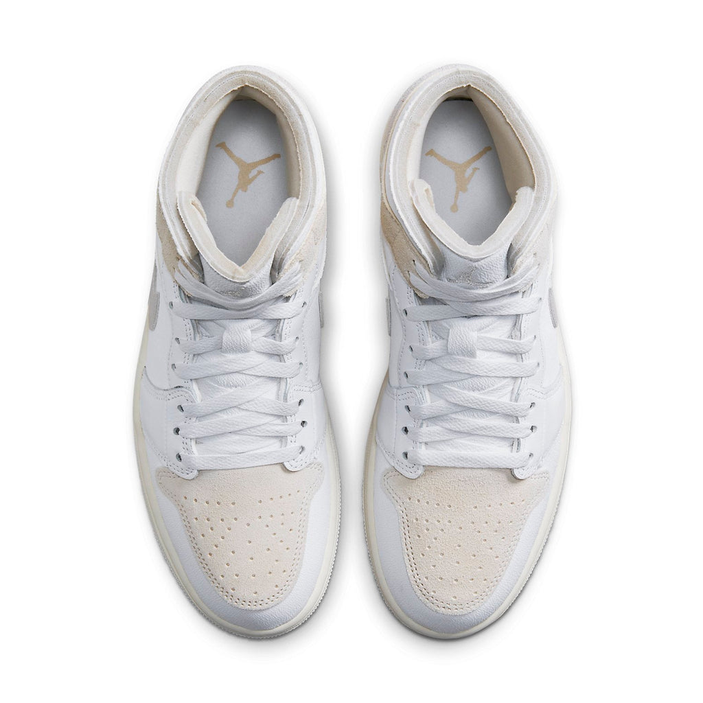 Air Jordan 1 Mid SE Craft ‘Inside Out White Grey’
