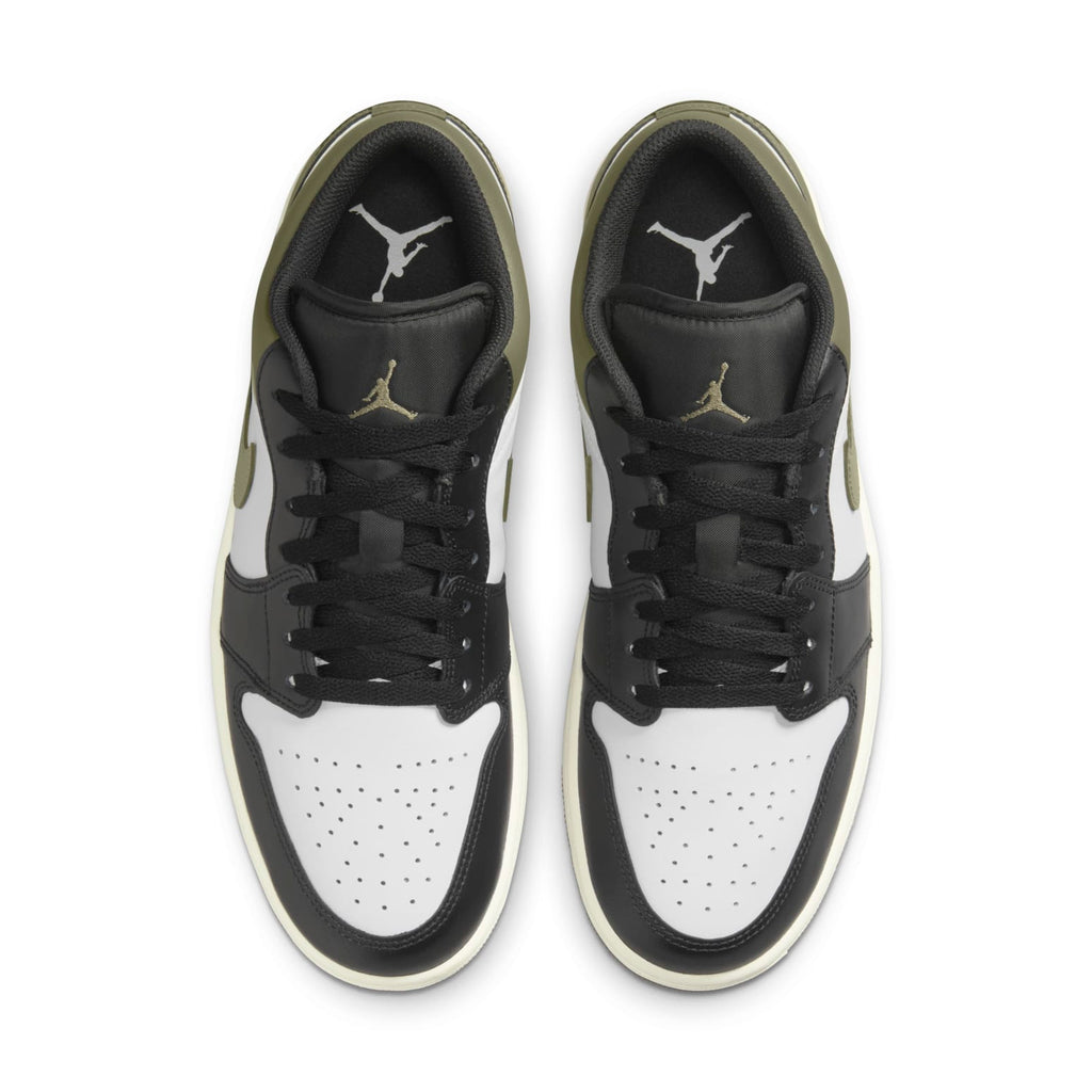 Air Jordan 1 Low ‘Black White Medium Olive’