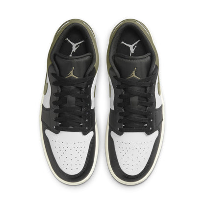 Air Jordan 1 Low ‘Black White Medium Olive’