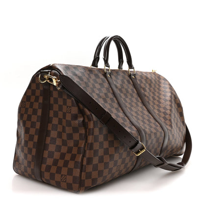 Damier Ebene Keepall Bandouliere 55