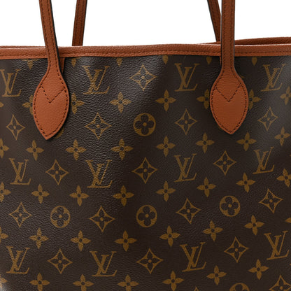 Monogram Calfskin Neo Neverfull Inside Out MM Tan