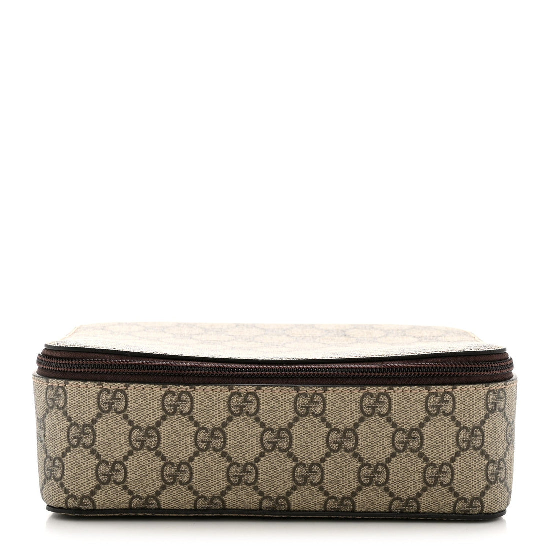 GG Supreme Monogram Mini Packing Cube Beige Ebony New Acero