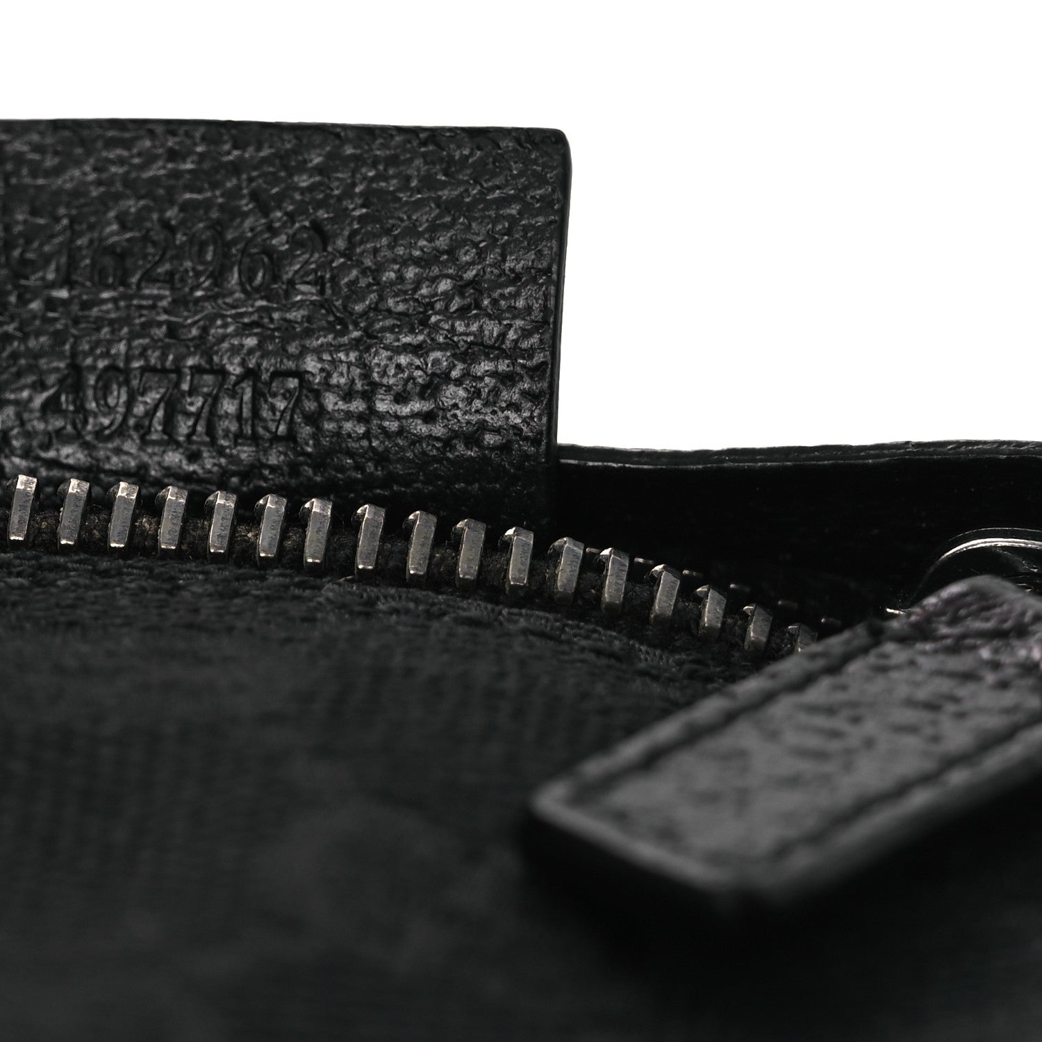 GG Monogram Double Pocket Belt Bag Black