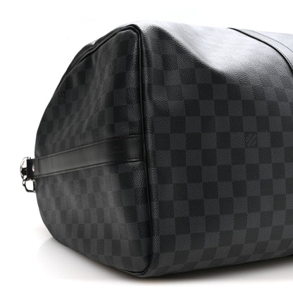 Damier Graphite Keepall Bandouliere 55