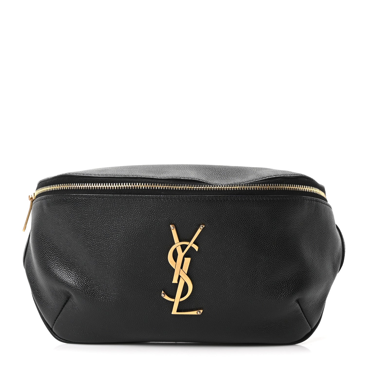 Grain De Poudre Monogram Belt Bag Black