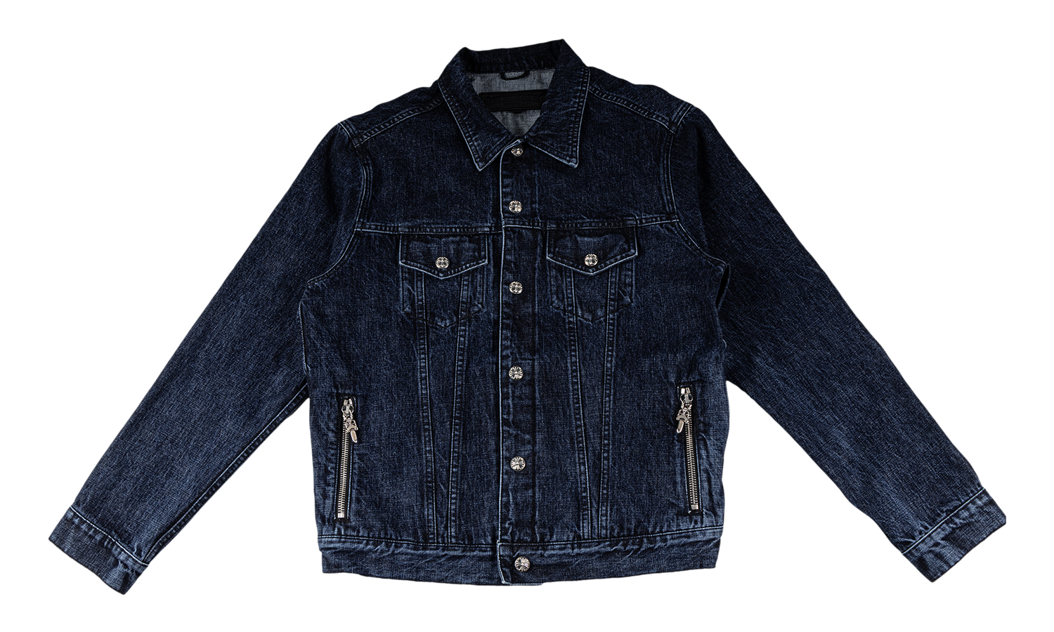 Motorbreath Denim Trucker Jacket "Blue" CHRM1442