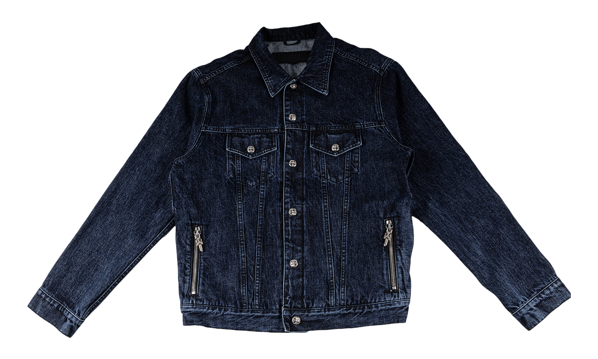 Motorbreath Denim Trucker Jacket "Blue" CHRM1442