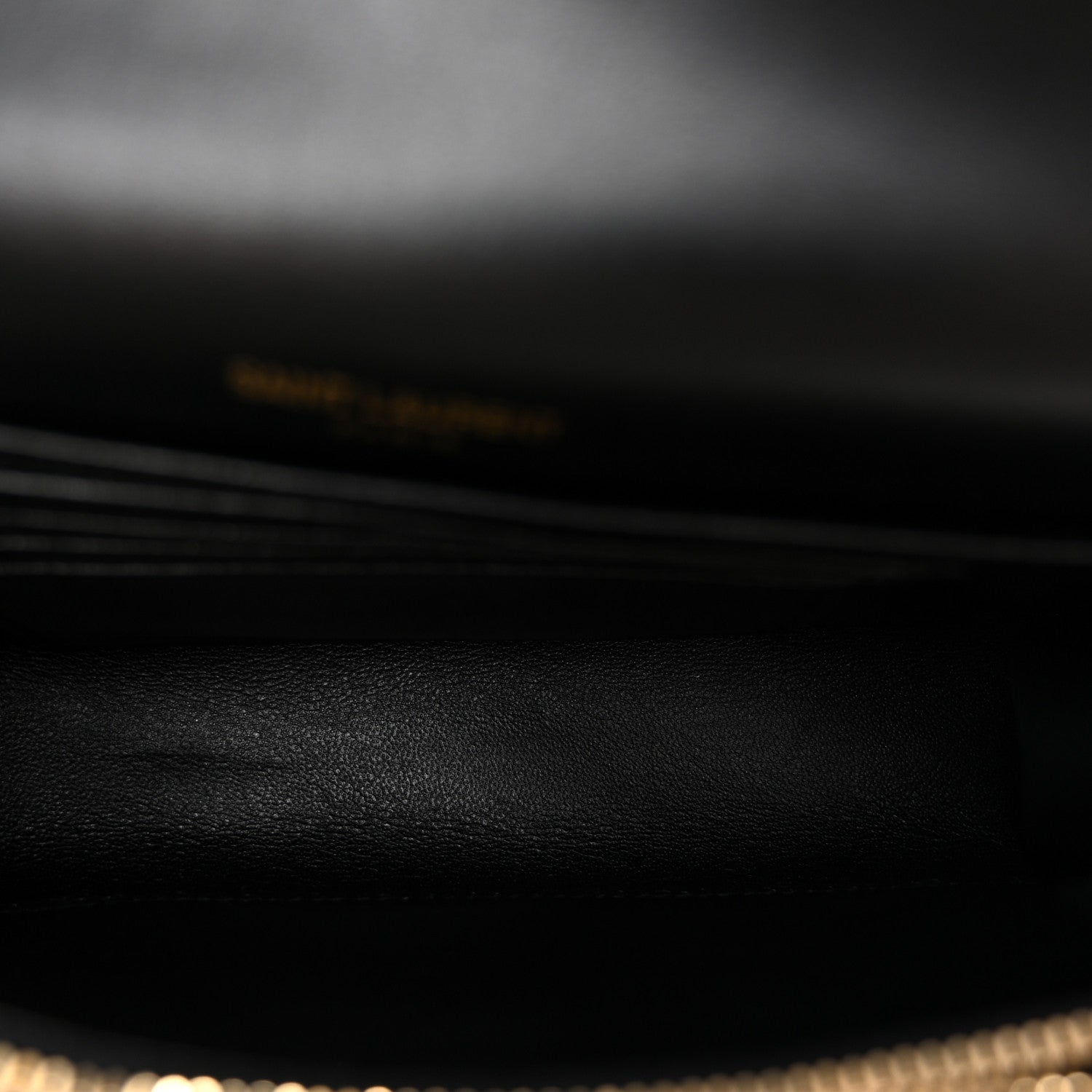 Smooth Calfskin Monogram Kate Belt Bag Black