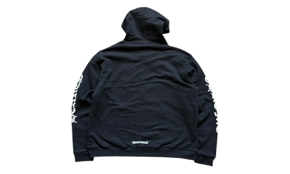 Vertical Logo Thermal Lined Zip-Up Hoodie "Black" CHRM1542