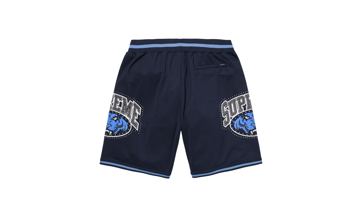 Studded Basketball Short "Navy" SU25637