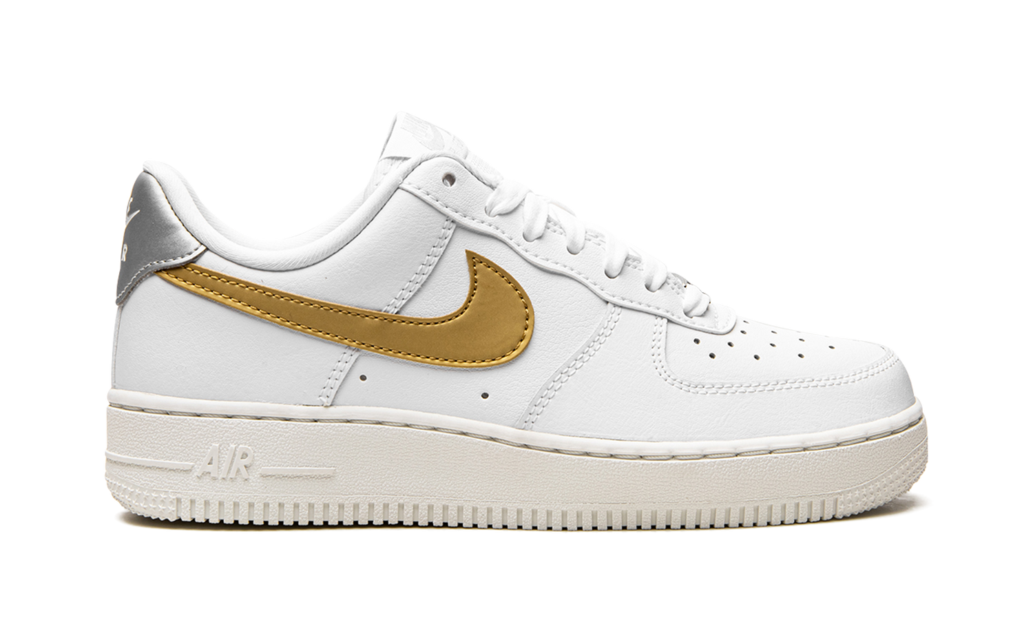 AIR FORCE 1 MNS WMNS "White / Gold / Silver" DD8959 106