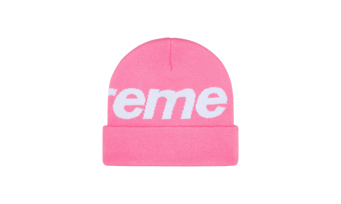 Big Logo Beanie "FW24 - Pink" SU903