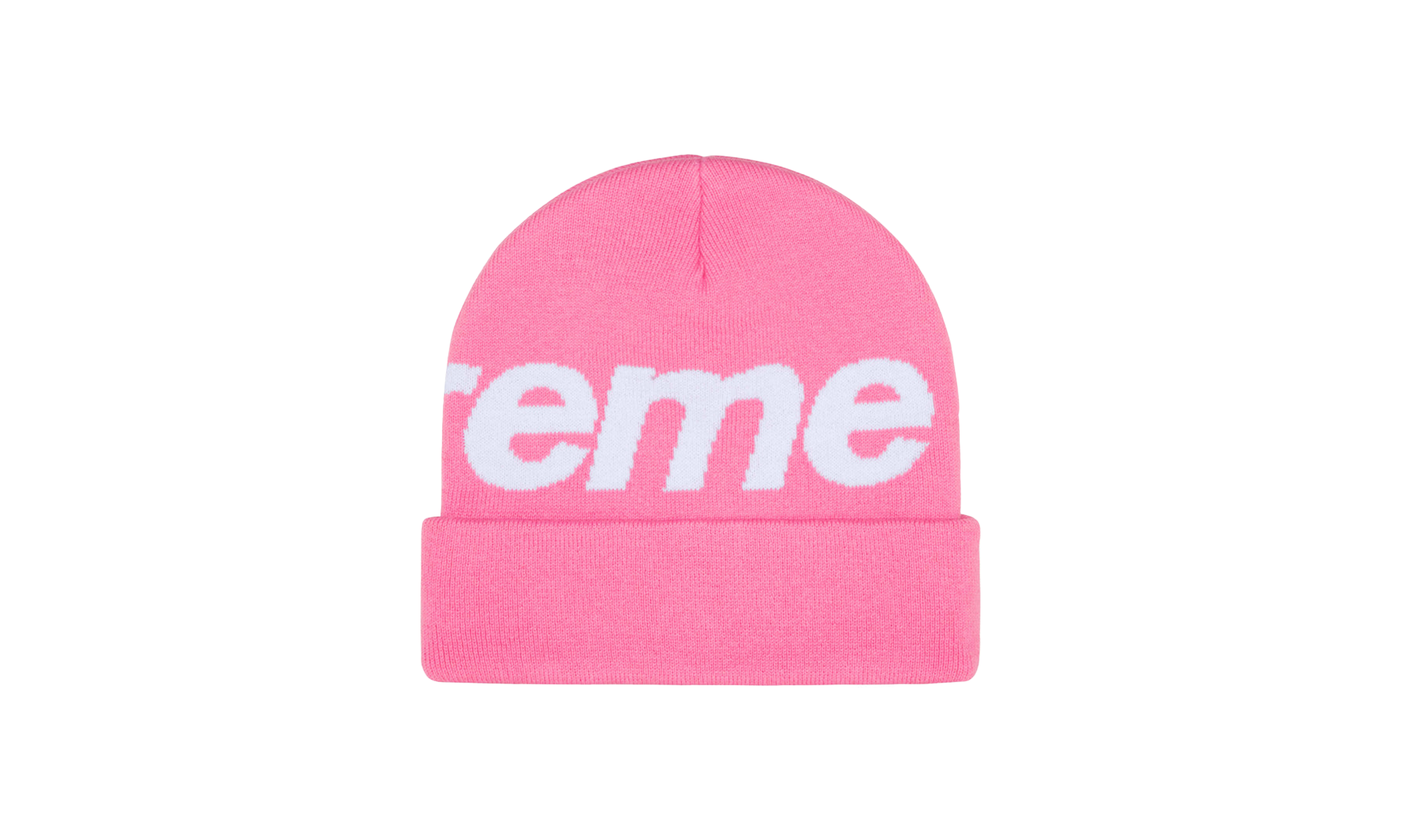 Big Logo Beanie "FW24 - Pink" SU903