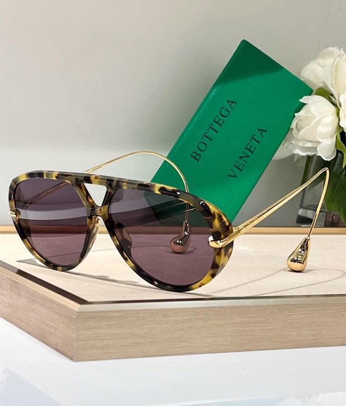 BOTTEGA VENETA  BV1273S 003 Unisex DROP AVIATOR Sunglasses✨