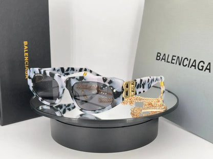 BALENCIAGA DYNASTY D-FRAME SUNGLASSES IN BLACK Sunglasses ✨