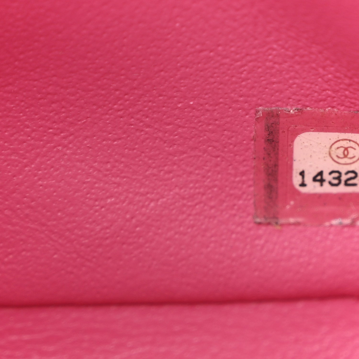 Patent Quilted Mini Square Flap Pink