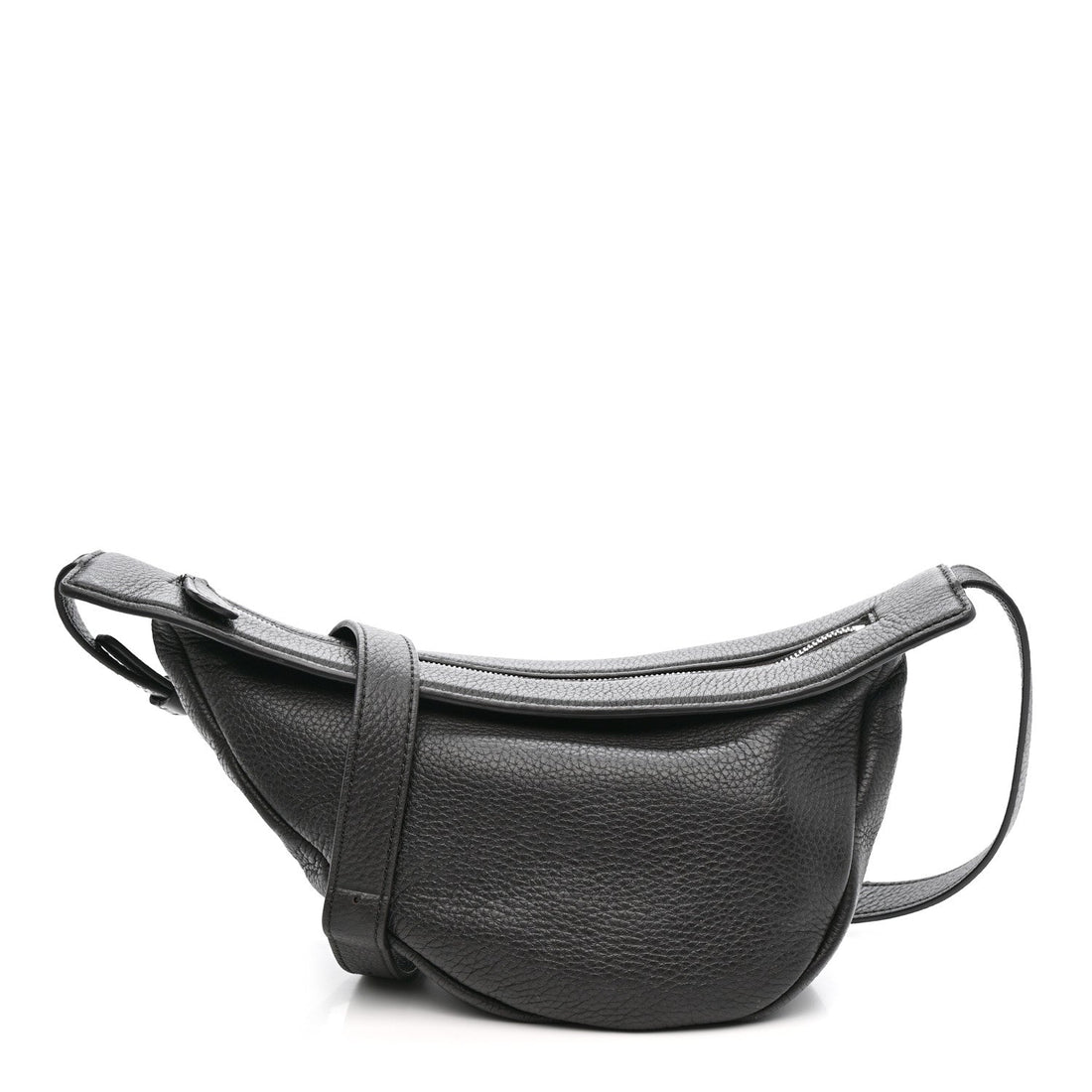 Deerskin Small Slouchy Banana Bag Espresso