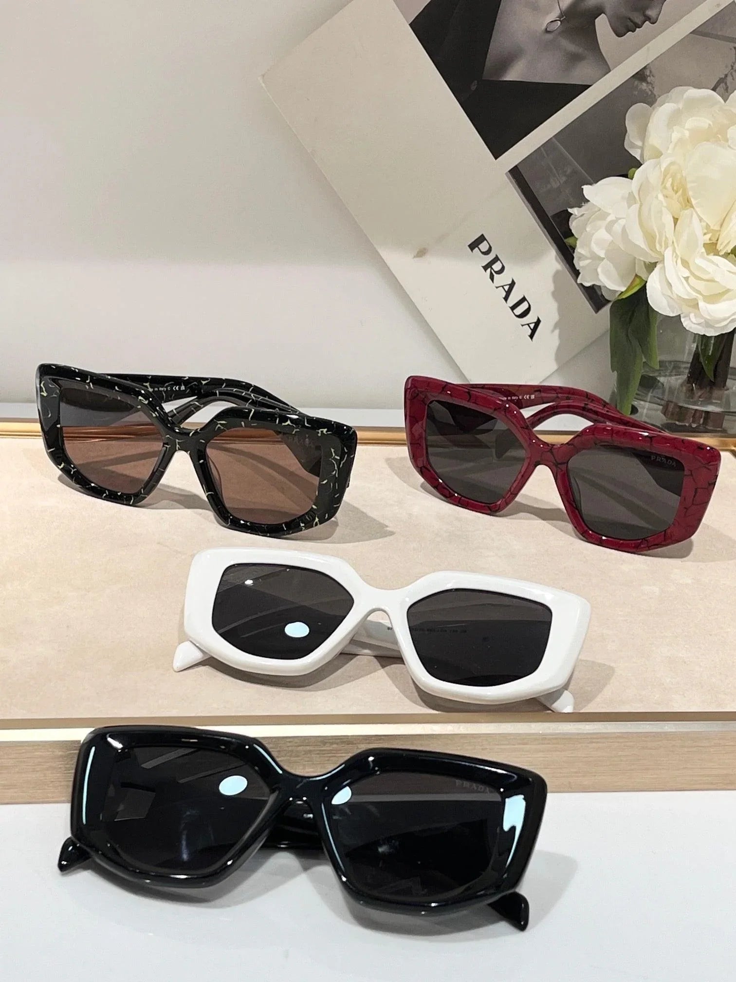 Prada PR 14Z SYMBOLE Fit Sunglasses $550 🟥