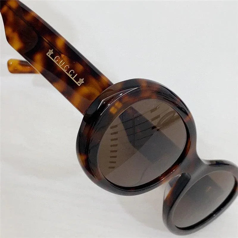 Gucci Oval Round Frame GG1587S Women's Sunglasses ✨