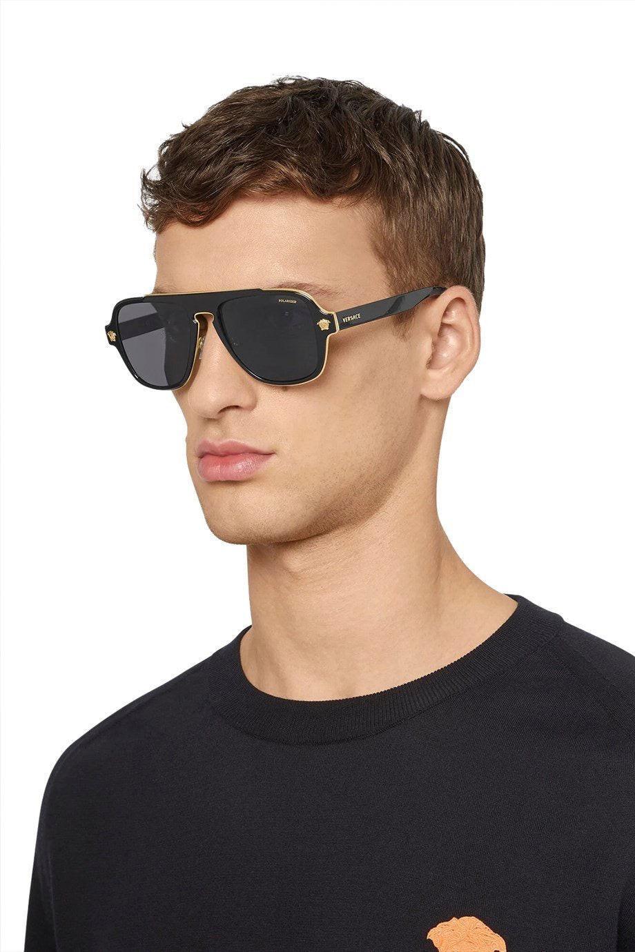 VERSACE VE 2199 12524T 56 Unisex SUNGLASSES ✨