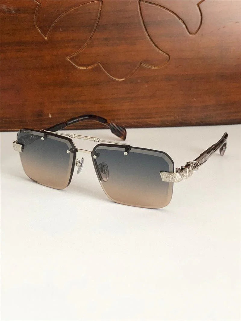 Chrome Hearts 8277 Shield Tinted Zeiss Lenses Sunglasses⚜️