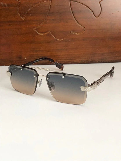 Chrome Hearts 8277 Shield Tinted Zeiss Lenses Sunglasses⚜️