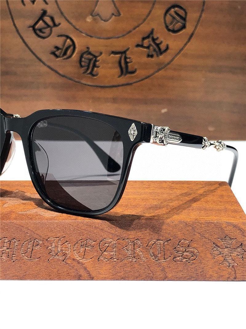 Chrome Hearts Sunglasses Frame Call Melice -Black-Gold-Silver ✨