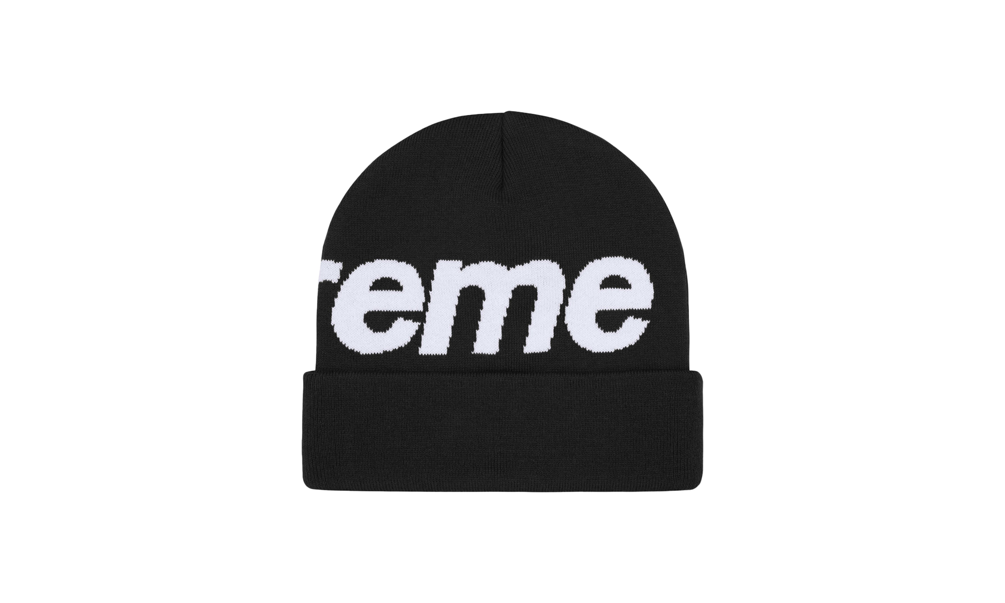 Big Logo Beanie "FW24 - Black" SU902