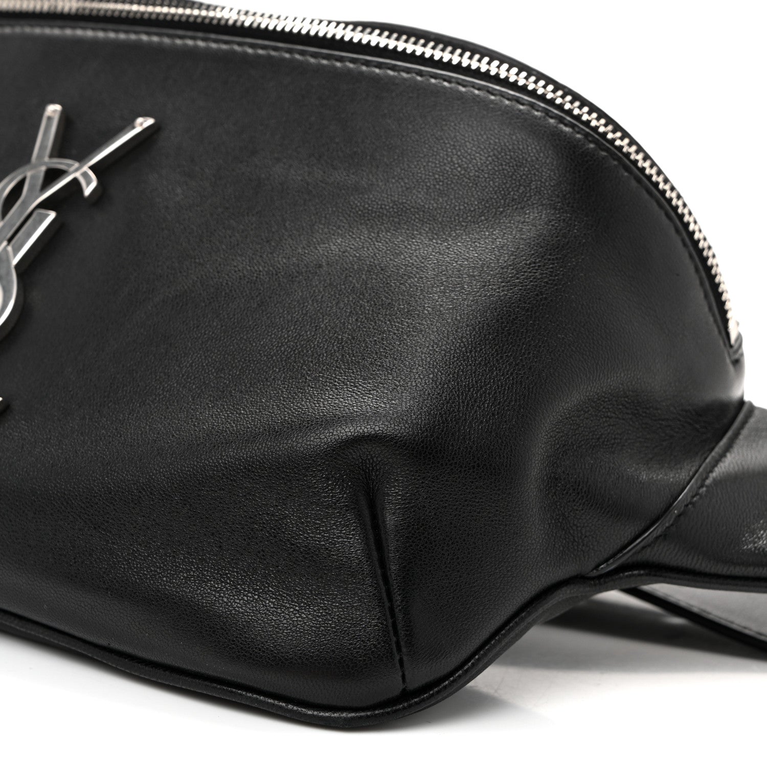 Lambskin Monogram Belt Bag  Black