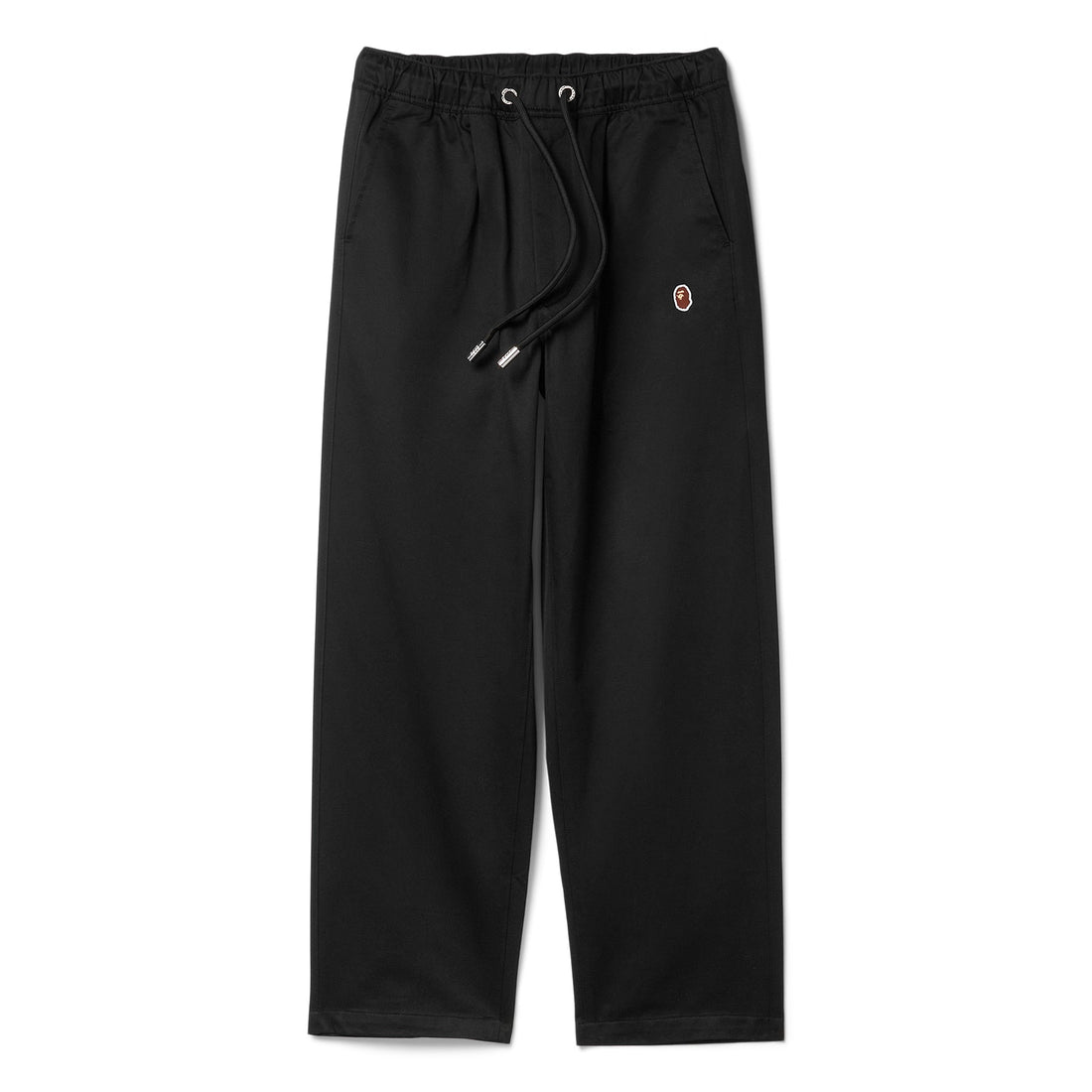 A Bathing Ape Head One Point Chef Pants (Black)
