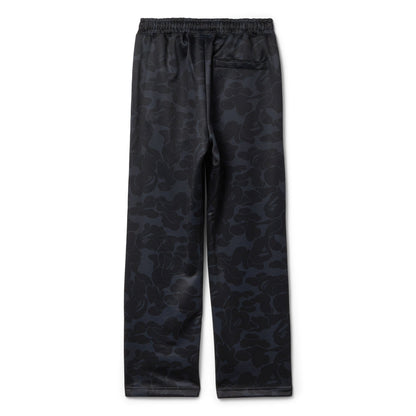 A Bathing Ape Solid Camo Bathing Ape Logo Relaxed Fit Sweat Pants (Black)