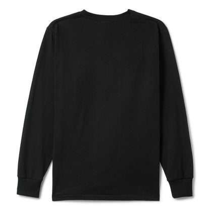A Bathing Ape College Long Sleeve Tee (Black)