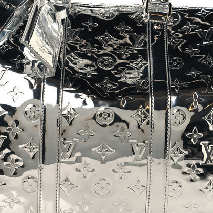 Monogram Mirror Keepall Bandouliere 45 Silver