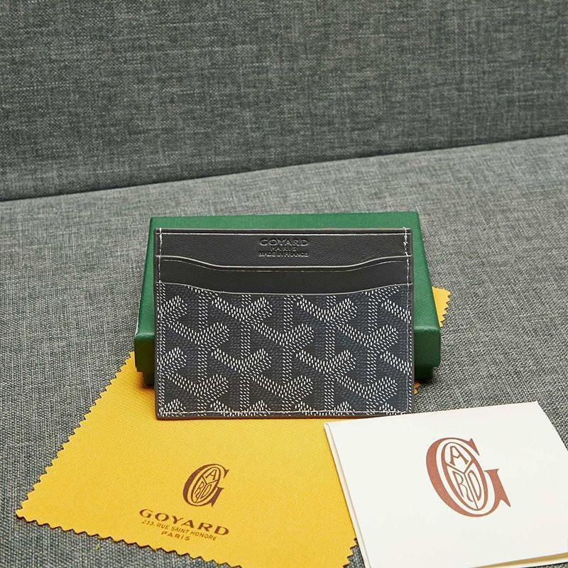 Goyard Saint-Sulpice Card Wallet In Goyardine Canvas ✨